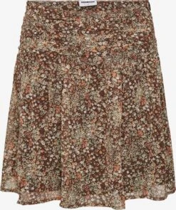 Noisy May Mini-jupes Jupe Amelia Femme Marron