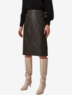 Jupes En Cuir Jupe LEDIKO Femme Sapin -Parfaite Jupe 013a519b5266731c3ad9bca4a177688d