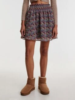 EDITED Mini-jupes Jupe Madeline Femme Rouge / Noir -Parfaite Jupe 0575d6c017b737fb2b40abf2ca562262