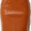 B.young Jupes En Cuir Jupe DALINA Femme Cognac -Parfaite Jupe 07c145bdf31c296a4e43d36a9bda54c8