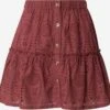 About You Mini-jupes Jupe Isabella Femme Bordeaux -Parfaite Jupe 08a99f4b20ea87bfc071418266fd83fa