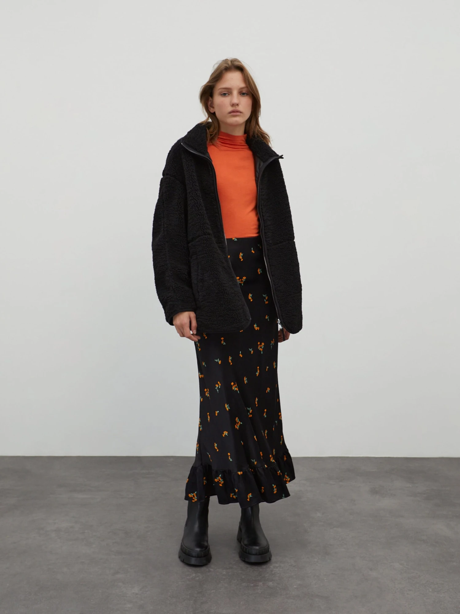 EDITED Jupes Longues Jupe Gracie Femme Noir 7 EDITED Jupes Longues Jupe Gracie Femme Noir – Image 5