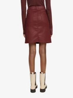 ESPRIT Jupes En Cuir Jupe Femme Bordeaux -Parfaite Jupe 0a52056ed3c0a2c19dc2e07cc10f1332