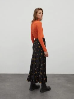 EDITED Jupes Longues Jupe Gracie Femme Noir 11 EDITED Jupes Longues Jupe Gracie Femme Noir -Parfaite Jupe 105cf5cf2a08b1b07896f2a87b697233