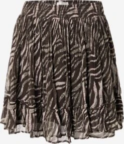 Mini-jupes Jupe Julie Femme Chocolat / Moka