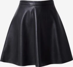 EDITED Jupes En Cuir Jupe Verenice Femme Noir