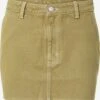 Monki Mini-jupes Jupe Femme Olive -Parfaite Jupe 141a54d7d257942bb767bb682baeb4a7