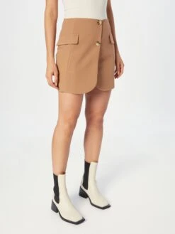 Mini-jupes Jupe ADELE Femme Caramel -Parfaite Jupe 14b0858ccc372f401412f657744458ca