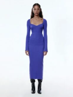 EDITED Jupes Longues Jupe Pardis Femme Violet -Parfaite Jupe 1996c9ae7d4dd0d5fa395ced81d9f597