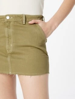 Monki Mini-jupes Jupe Femme Olive -Parfaite Jupe 19bc5ef4d392bfcf5ac94203d7d0ac3e