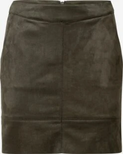 ONLY Jupes En Cuir Jupe Julie Femme Vert Foncé