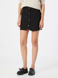 ONLY Mini-jupes Jupe ASTRID Femme Noir -Parfaite Jupe 21e610384cd4f3d1c73119f0c4156b26