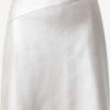 Maze Jupes En Cuir Jupe Femme Argent -Parfaite Jupe 223f0107341f46428eb88c96dfe6d96a