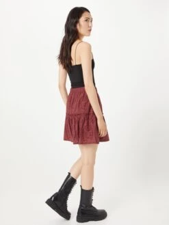 About You Mini-jupes Jupe Isabella Femme Bordeaux -Parfaite Jupe 2358243525add5b21c9bcc2384112a93