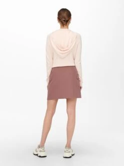 ONLY Mini-jupes Jupe Maia Femme Rose Ancienne -Parfaite Jupe 2428404306a79bd5c9cb79c2c6986545