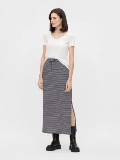 Object Jupes Longues Jupe Stephanie Femme Bleu Nuit -Parfaite Jupe 244a3ae4441da7f7219fb9e354002ab7