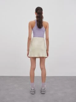 EDITED Mini-jupes Jupe Danna Femme Beige Clair -Parfaite Jupe 2c83f676437552f548b1a5077424e367