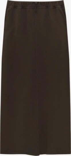 PULL & BEAR Jupes Longues Jupe Femme Brun Foncé