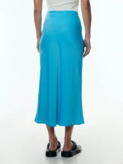 EDITED Jupes Longues Jupe Jara Femme Bleu -Parfaite Jupe 2da55348f6c70e8ea085f7f7bba75d3a