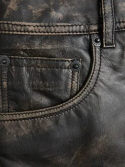 JJXX Jupes En Cuir Jupe Hailey Femme Noir -Parfaite Jupe 2ee2d15531bec25dbd69c7af1b6663e7