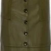 ONLY Jupes En Cuir Jupe Kim Femme Olive 2 ONLY Jupes En Cuir Jupe Kim Femme Olive -Parfaite Jupe 2f61b402628ad8eadaf50a549ed9edda