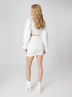 Mini-jupes Jupe Laila Femme Blanc -Parfaite Jupe 31e5873868dcf31cce36e2f77de4ea73