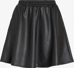 Vila Jupes En Cuir Jupe Dagmar Femme Noir