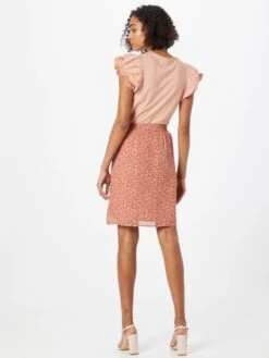 Kaffe Mini-jupes Jupe Zandra Femme Melon -Parfaite Jupe 3439e8c50eac37dba0afaf4cb05d19ef