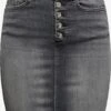 ONLY Mini-jupes Jupe Blush Femme Gris -Parfaite Jupe 390104ea314b32ab53910a89d0ada776