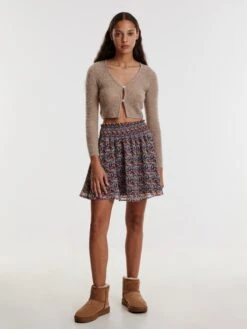 EDITED Mini-jupes Jupe Madeline Femme Rouge / Noir -Parfaite Jupe 3cf1c19f17dcca03d8fc1221000f8715