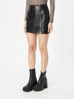 Dondup Jupes En Cuir Jupe GONNA Femme Noir 9 Dondup Jupes En Cuir Jupe GONNA Femme Noir -Parfaite Jupe 46b57a2b4fafcf99fec3601a2afc2f77