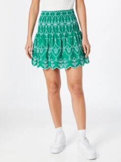 Gina Tricot Mini-jupes Jupe Tindra Femme Vert -Parfaite Jupe 46e8bab510310f351a6f6511108df478