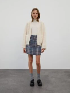 EDITED Mini-jupes Jupe Josie Femme Bleu -Parfaite Jupe 48fcdc72d514ff658f07649a216e6fde