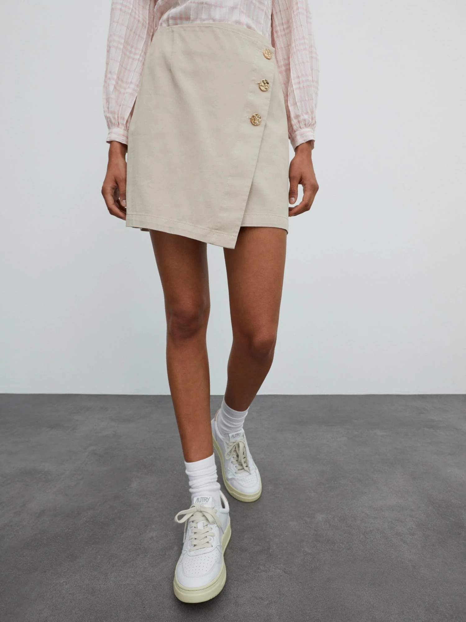 EDITED Mini-jupes Jupe Mele Femme Camel 4 EDITED Mini-jupes Jupe Mele Femme Camel – Image 2