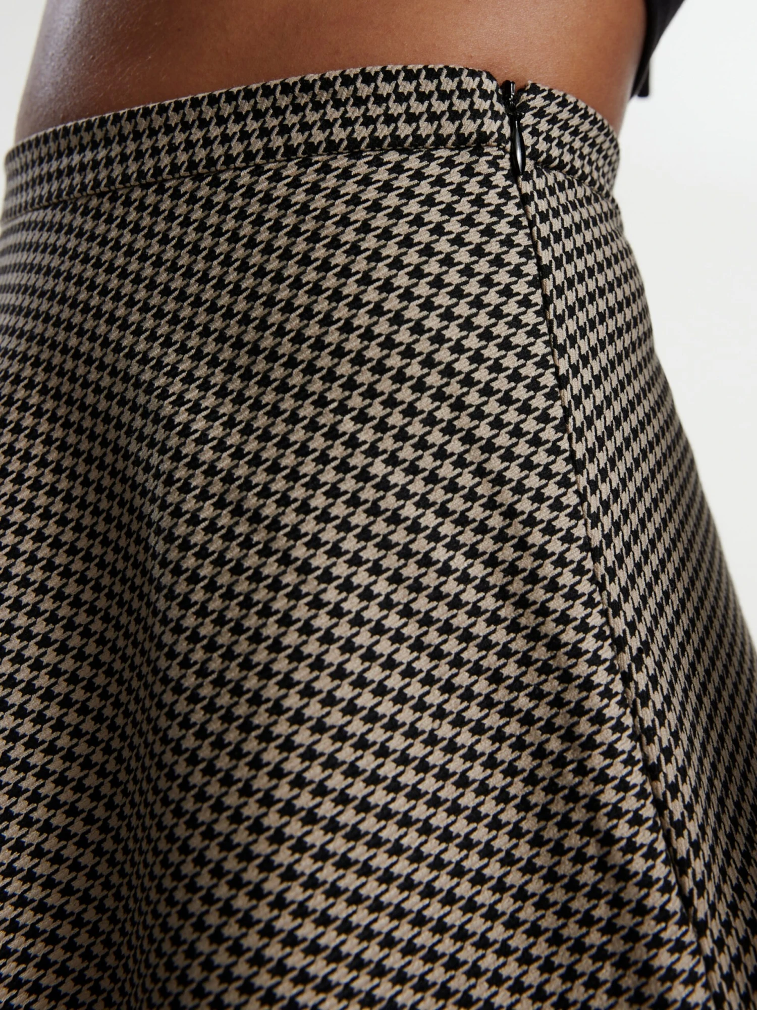 EDITED Jupes En Cuir Jupe Verenice Femme Beige / Gris 4 EDITED Jupes En Cuir Jupe Verenice Femme Beige / Gris – Image 2