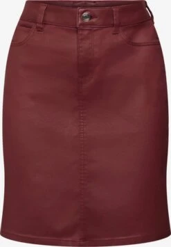 ESPRIT Jupes En Cuir Jupe Femme Bordeaux