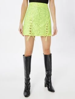 Résumé Jupes En Cuir Jupe PAULINA Femme Citron Vert -Parfaite Jupe 4c318abbb45427e0f80ab41e771c79eb