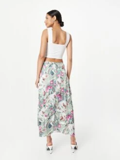 ESPRIT Jupes Longues Jupe Femme Pétrole / Vert Pastel -Parfaite Jupe 5156d1312f4f26c4c4dc5ee0003880b7