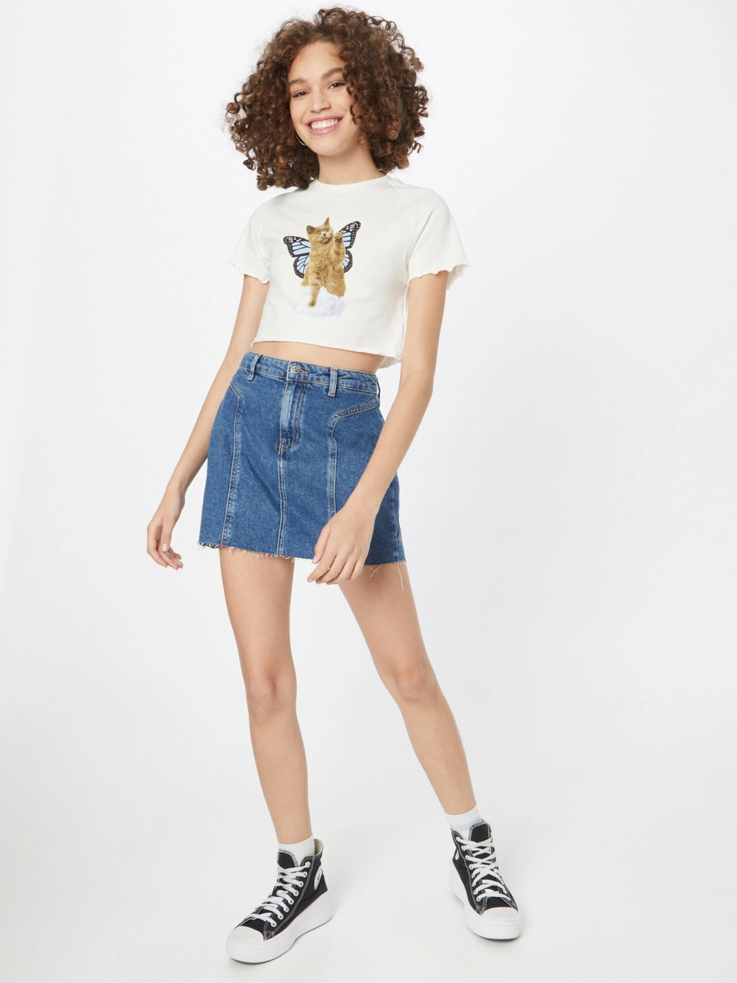 Mini-jupes Jupe DAKOTA Femme Bleu 7 Mini-jupes Jupe DAKOTA Femme Bleu – Image 5