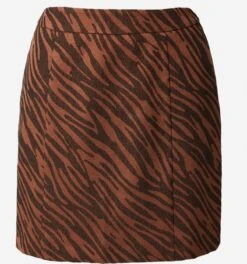 SAMSØE SAMSØE Mini-jupes Jupe Casja Femme Pueblo / Brun Foncé