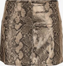 Noisy May Jupes En Cuir Jupe TAYLOR Femme Beige