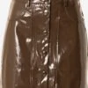 Jupes En Cuir Jupe HELLA Femme Marron -Parfaite Jupe 547a2d328296add8db7064da505ab39a