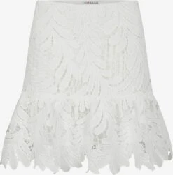 MORGAN Mini-jupes Jupe JANE Femme Blanc Cassé