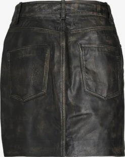 JJXX Jupes En Cuir Jupe Hailey Femme Noir -Parfaite Jupe 59934de5775ae0a7f27e83126c2b56a9