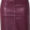 Jupes En Cuir Jupe Cecilia Femme Rouge Foncé -Parfaite Jupe 5aeb527a1adec7806f9622010c4c3bf1