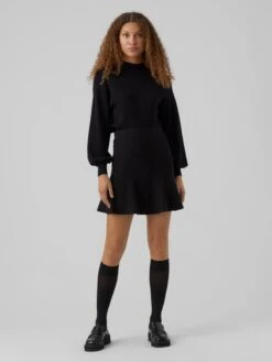 Vero Moda Mini-jupes Jupe Nancy Femme Noir -Parfaite Jupe 5bf3c6c3cc70115fcd9638337d8a0533