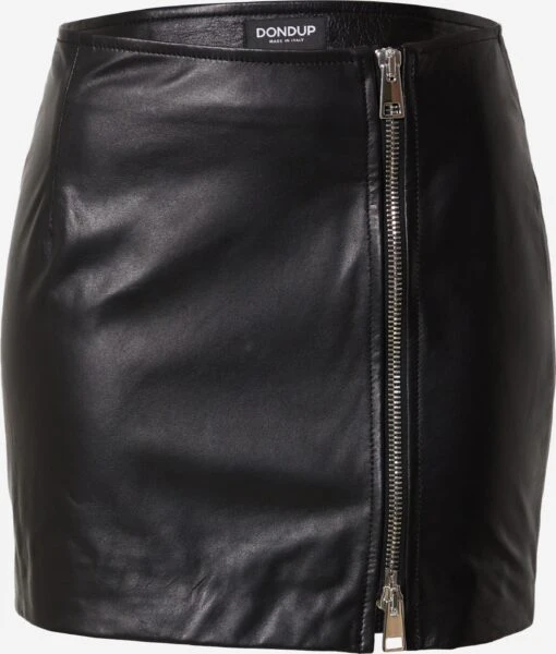Dondup Jupes En Cuir Jupe GONNA Femme Noir -Parfaite Jupe 5de84704ab369ff6783ba75cf167c327