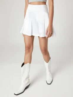 Mini-jupes Jupe Freya Femme Blanc -Parfaite Jupe 69fb9233eba527362c3f1b76f02ca688