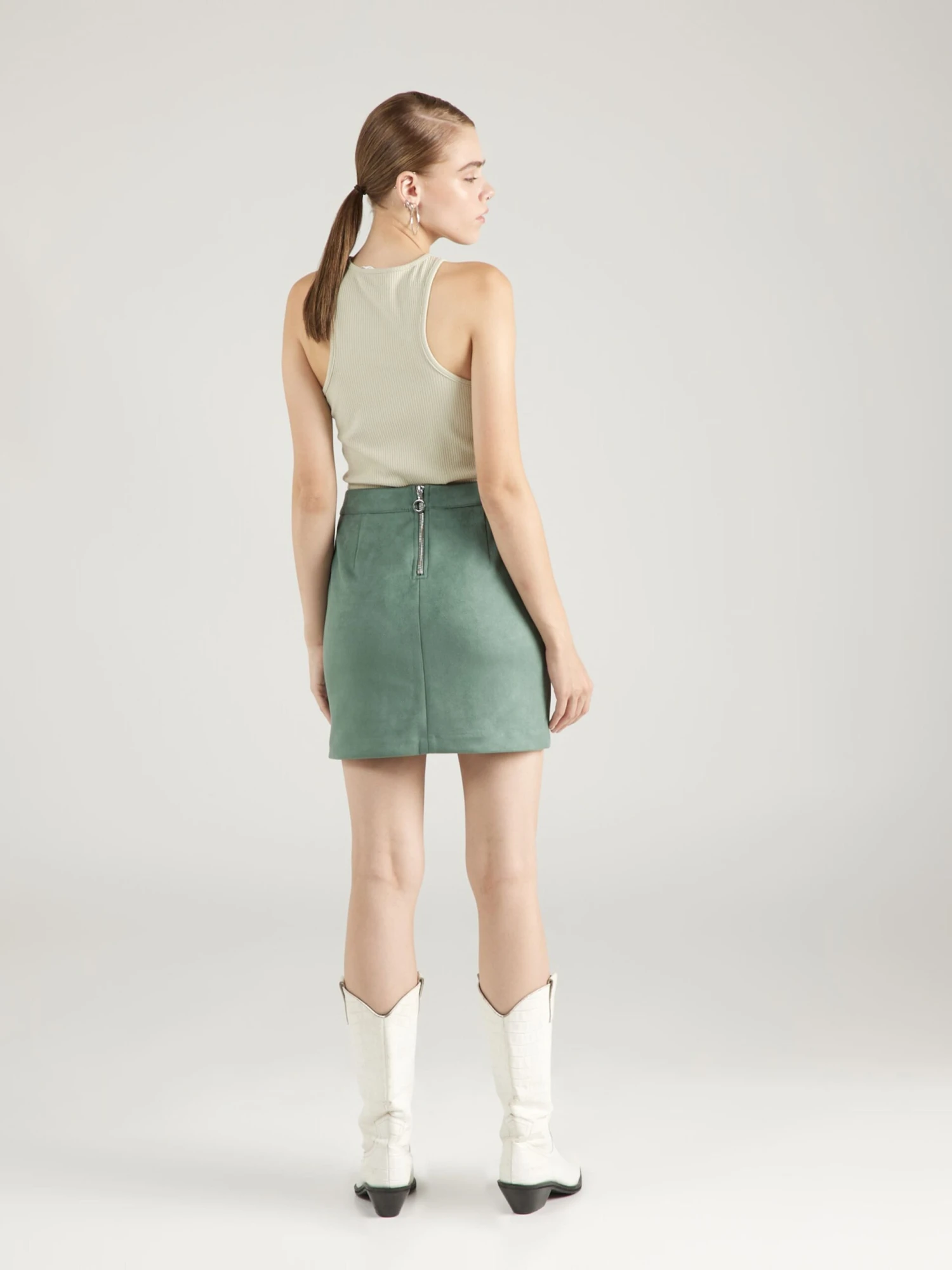 Vero Moda Jupes En Cuir Jupe DONNADINA Femme Sapin 6 Vero Moda Jupes En Cuir Jupe DONNADINA Femme Sapin – Image 4