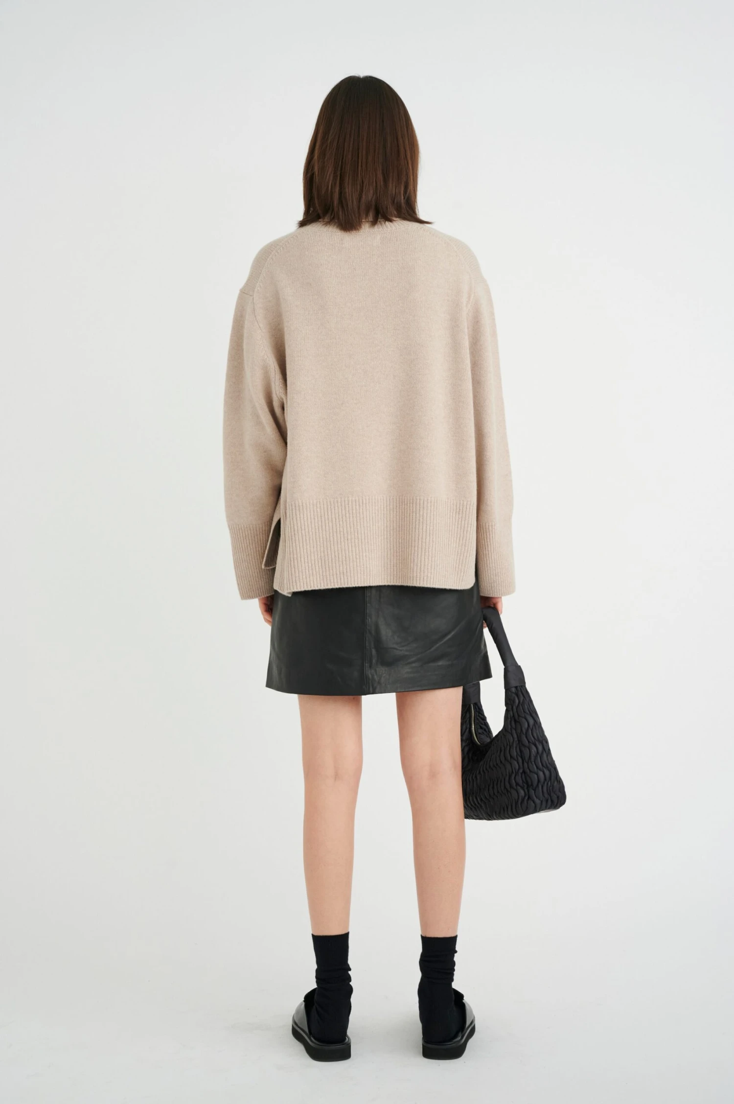 InWear Jupes En Cuir Jupe Wook Femme Noir 6 InWear Jupes En Cuir Jupe Wook Femme Noir – Image 4